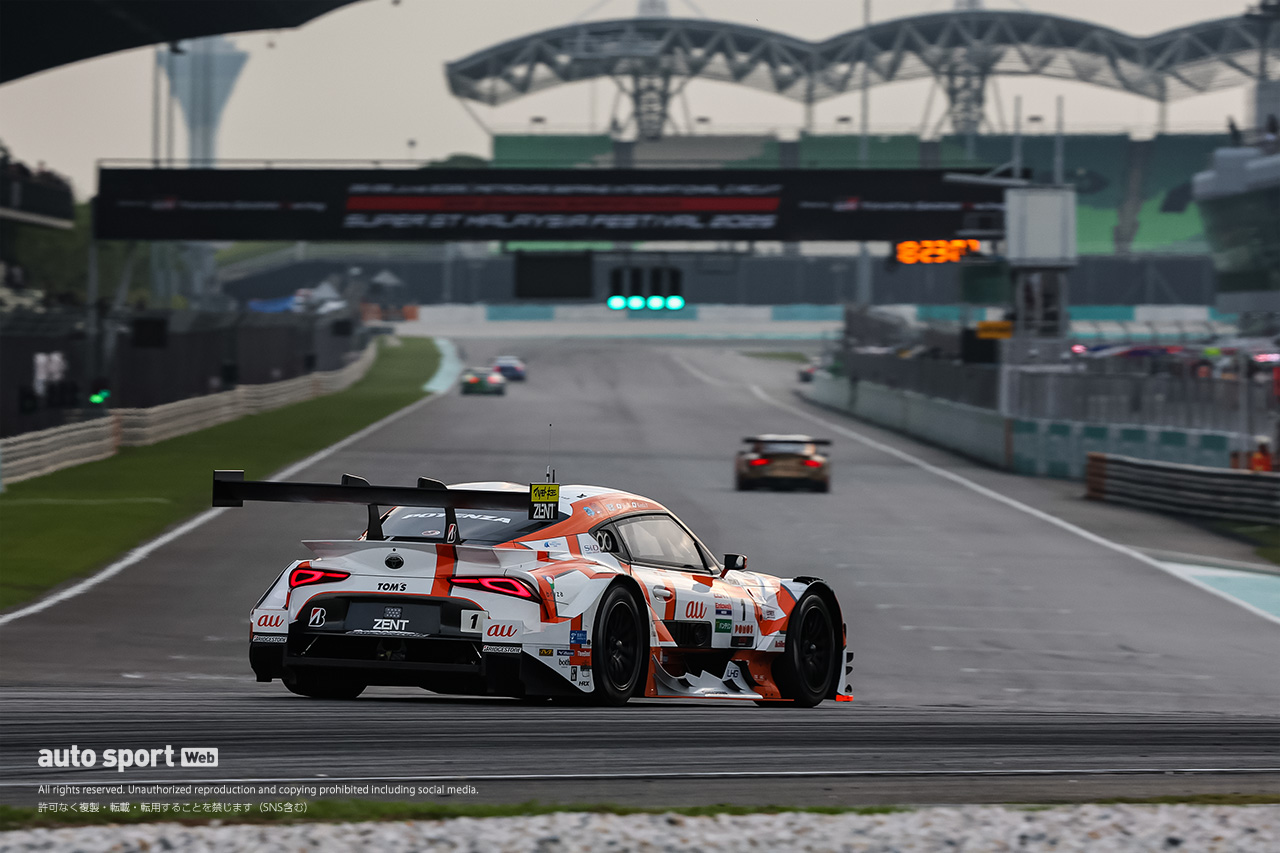 au TOM’S GR Supra（坪井翔／山下健太）