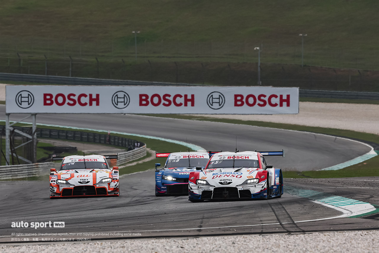 au TOM’S GR Supra（坪井翔／山下健太）