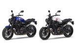 ヤマハ、ネオレトロ『XSR700』の最新モデル発表。ホワイトとブルーのカラーラインアップに