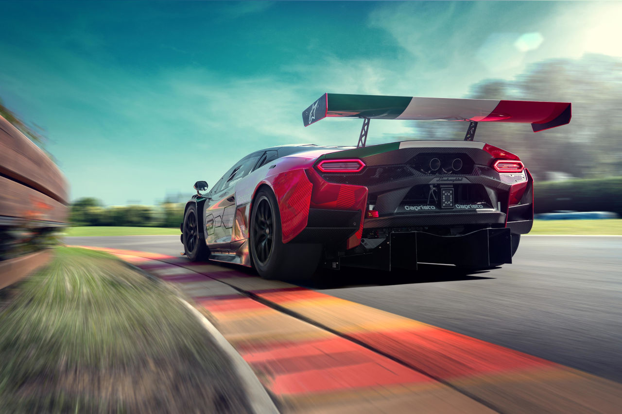 ランボルギーニ、ウラカンの後継車『テメラリオGT3』をグッドウッドで初公開