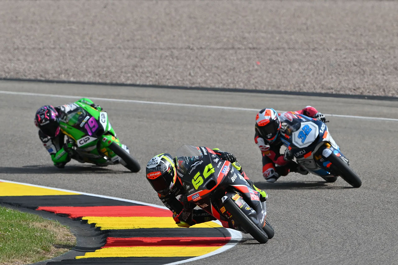 【順位結果】2025Moto3第11戦ドイツGP 予選総合