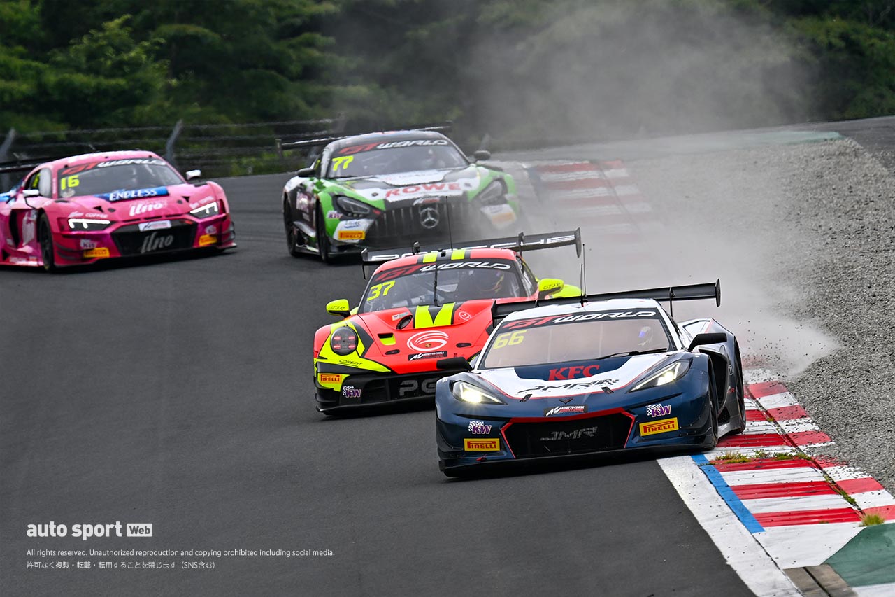 GTWCアジア第7戦富士はオリジン・モータースポーツの87号車ポルシェが優勝。TEAM 5ZIGENのGT-Rが総合6位／クラス優勝を飾る