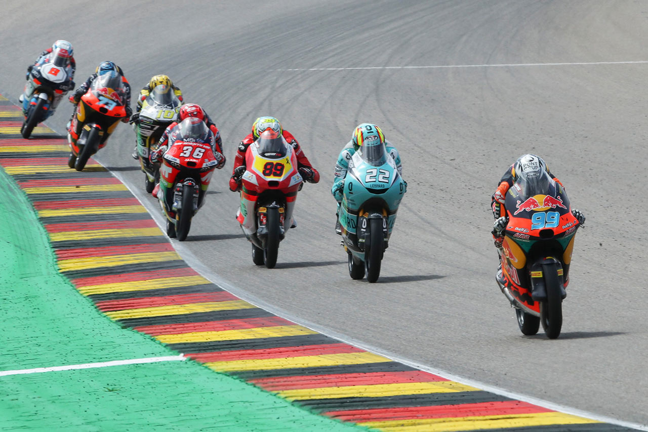 【順位結果】2025Moto3第11戦ドイツGP 決勝