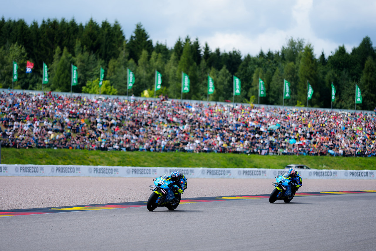 小椋藍、残り9周の転倒で2戦連続リタイアに「トライしたけど完全に自分の責任」／第11戦ドイツGP