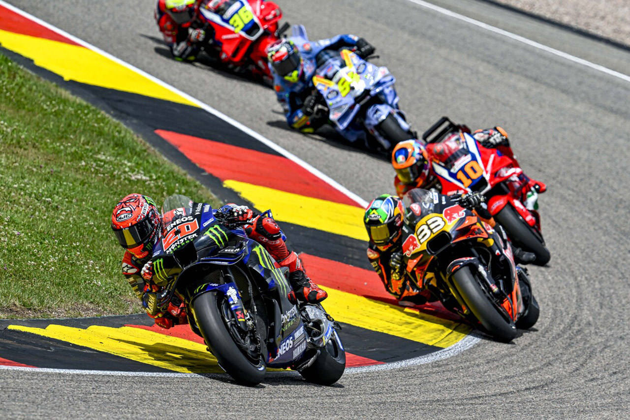 ファビオ・クアルタラロ（モンスターエナジー・ヤマハMotoGPチーム）／2025MotoGP第11戦ドイツGP