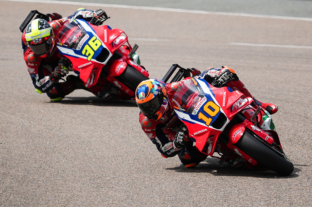 痛み残る決勝で今季ベスト6位のマリーニ「余裕を持って走った分、タイヤを残せた」／第11戦ドイツGP