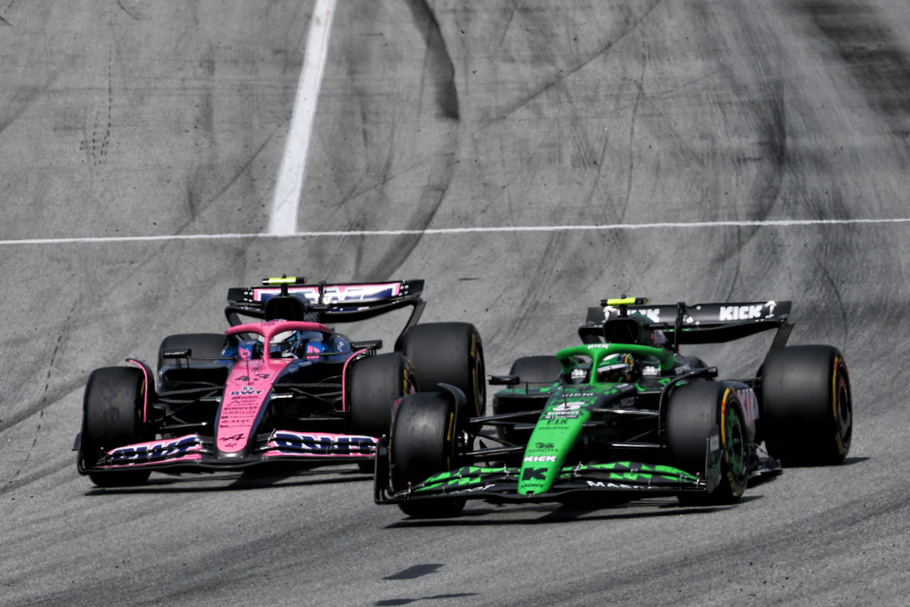 フランコ・コラピント（アルピーヌ）とガブリエル・ボルトレート（キック・ザウバー）