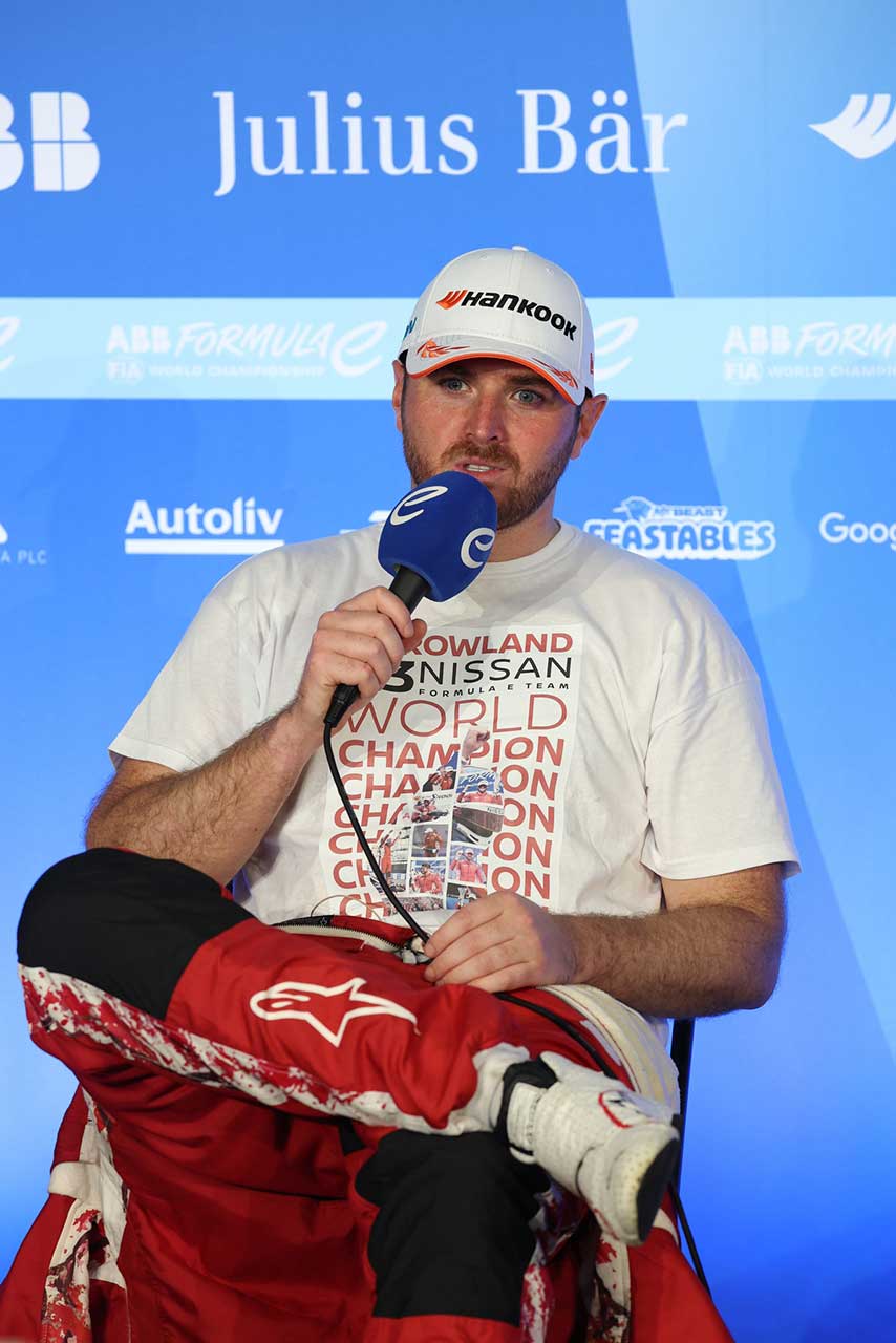 ローランド、ニッサンでのドライバーズタイトル獲得に「活躍できる環境を提供してくれた。まるで夢のようだ」／フォーミュラE
