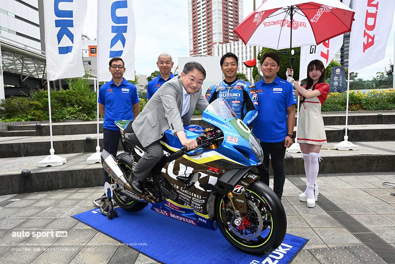 今年も中野祐介浜松市長が浜松ゆかりの3チームを激励！ 勝ちどきを上げた／浜松市主催鈴鹿8耐壮行会