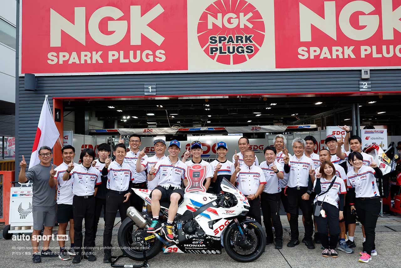 阿部恵斗、もてぎでASB1000初優勝。ポイントリーダーに浮上！ ワイルドカード勢も活躍／アジアロード第3戦日本