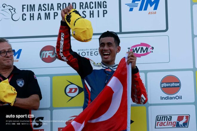 阿部恵斗、もてぎでASB1000初優勝。ポイントリーダーに浮上！ ワイルドカード勢も活躍／アジアロード第3戦日本