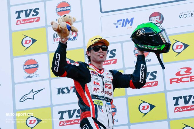 阿部恵斗、もてぎでASB1000初優勝。ポイントリーダーに浮上！ ワイルドカード勢も活躍／アジアロード第3戦日本