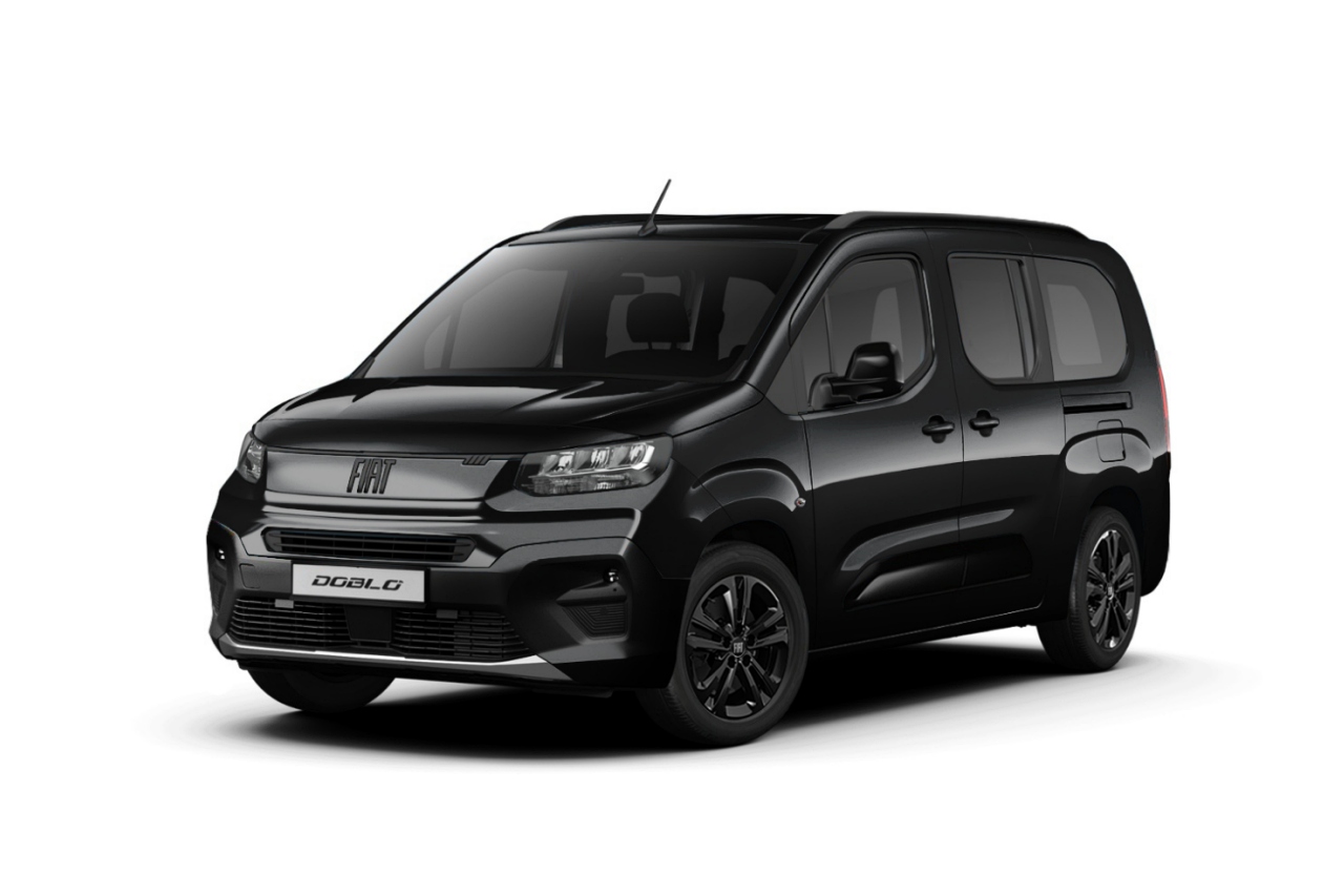 フィアット、人気MPV『ドブロ』にロング+5シーター仕様の限定車“MAXI 5 Black Edition”を導入