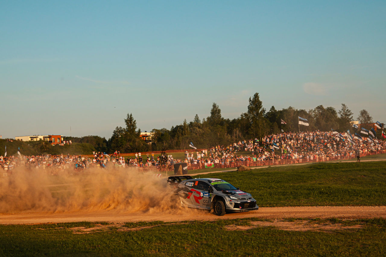 【順位結果】2025年WRC第8戦エストニア SS1後