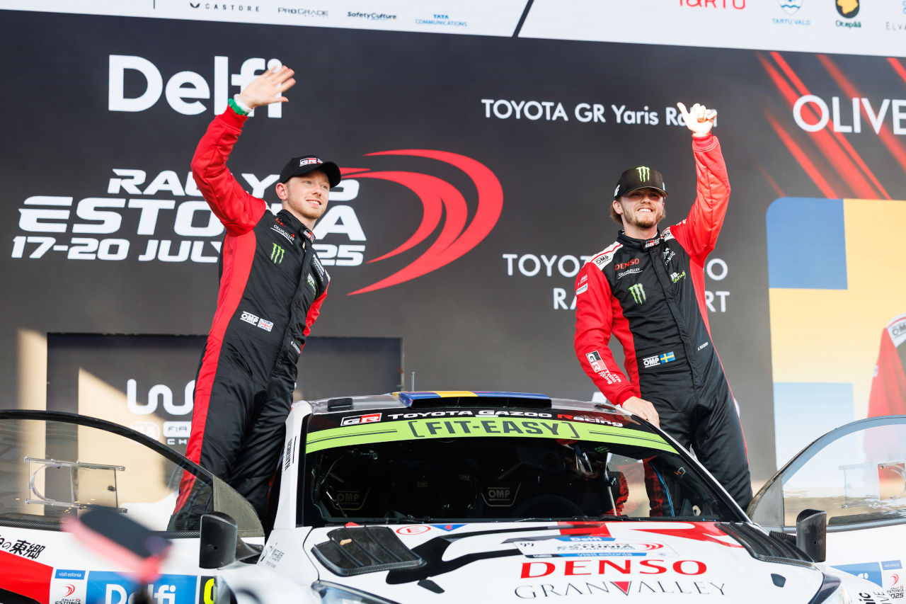 「接戦になることを願う」と初日2番手のエバンス。過去3勝ロバンペラは4番手発進／WRC第8戦エストニア