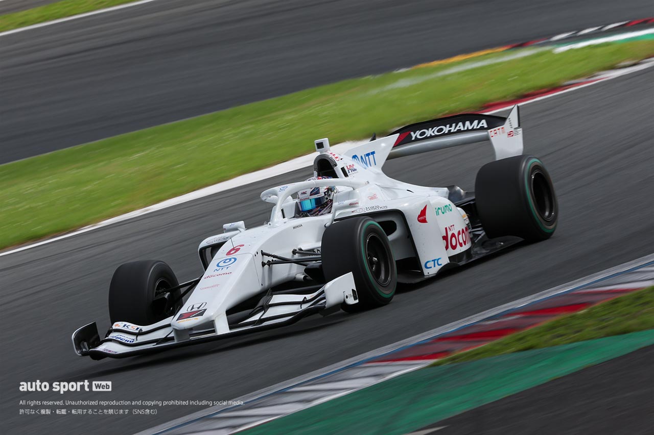 スーパーフォーミュラ第6戦・第7戦富士のフリー走行2回目はオオムラ・フラガがトップタイム。上位は超僅差