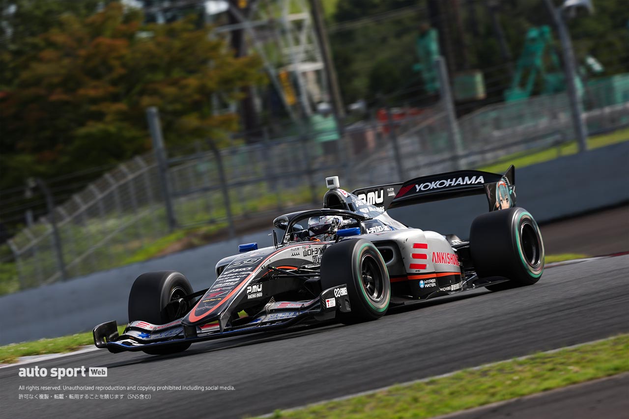 スーパーフォーミュラ第6戦・第7戦富士のフリー走行2回目はオオムラ・フラガがトップタイム。上位は超僅差