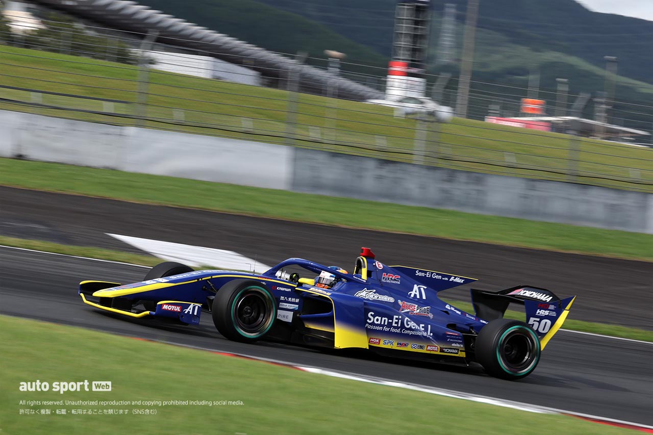 スーパーフォーミュラ第6戦・第7戦富士のフリー走行2回目はオオムラ・フラガがトップタイム。上位は超僅差