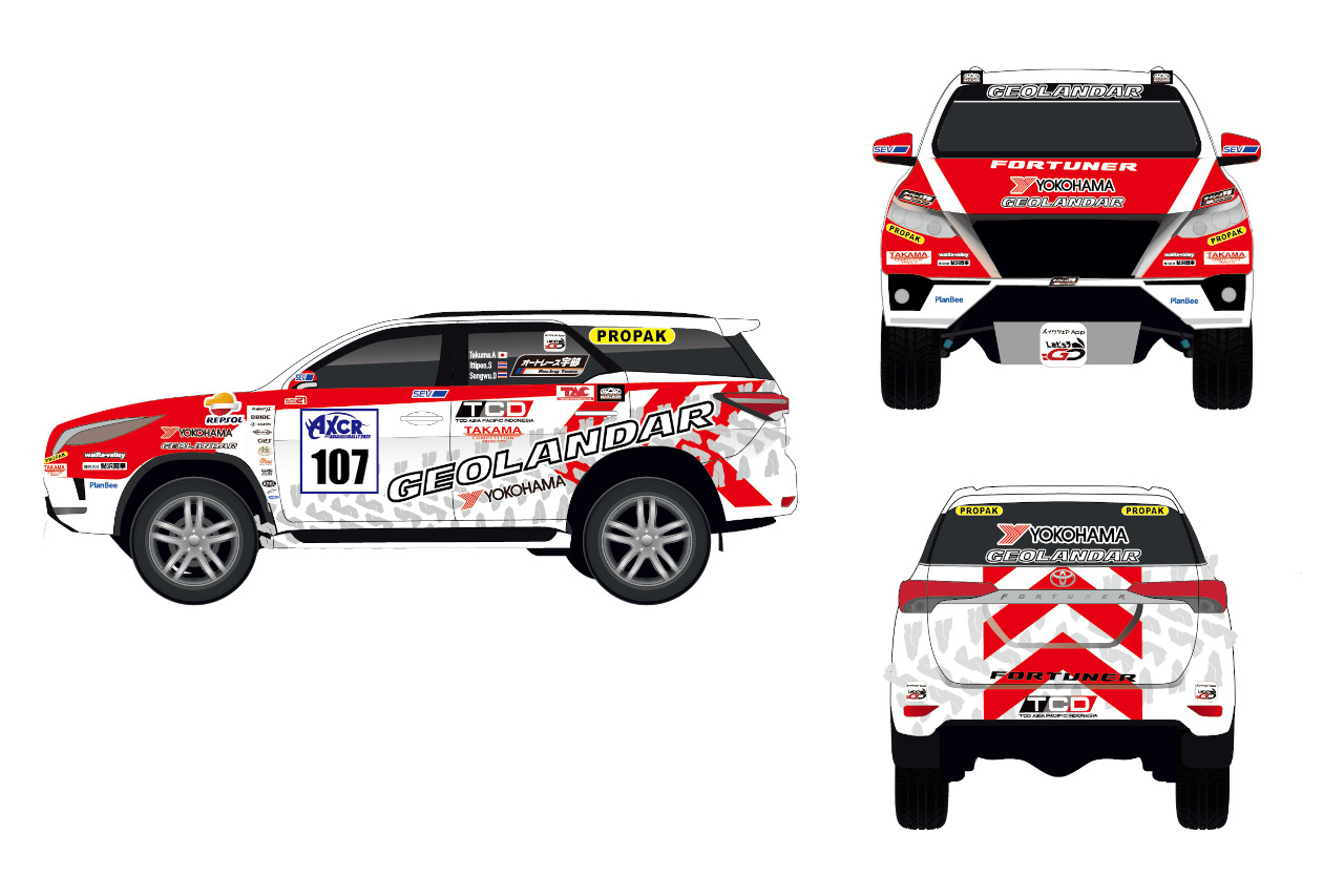 勝者としてさらなる高みへ。青木拓磨、王座奪還を胸に16度目のアジアクロスカントリーラリー参戦