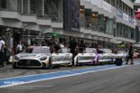 限定20台の貴重なメルセデスAMG GT2プロがSRO GTパワーツアー開催中の富士を走行。直線は300km/h超を記録