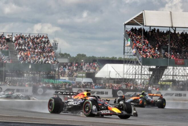 2025年F1第12戦イギリスGP　マックス・フェルスタッペン（レッドブル）