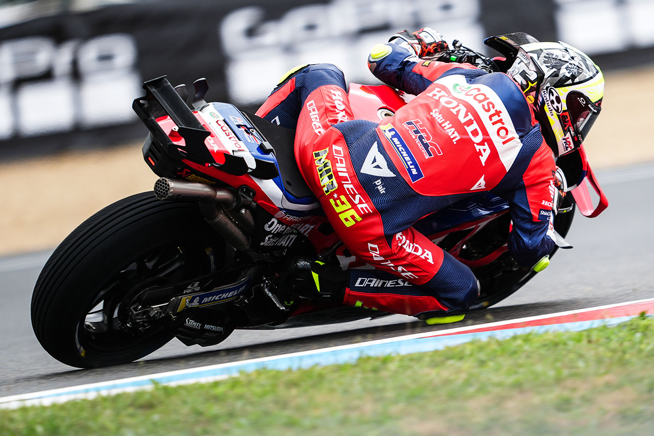 初日7番手で予選Q2へ直接進出のミル「フルウエットで感触も良く速さがあった」／第12戦チェコGP