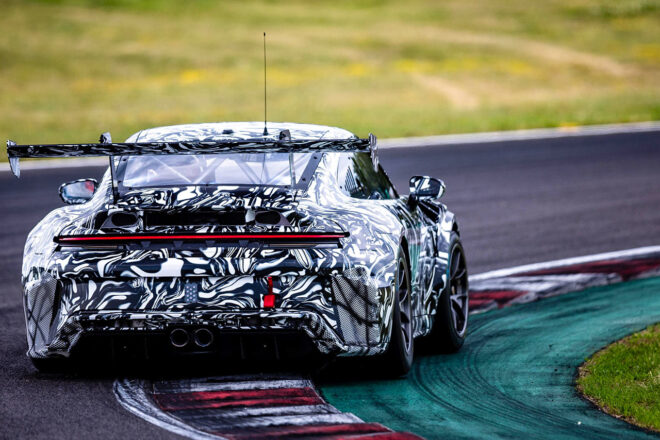 ポルシェ911 GT3カップカーテスト車両