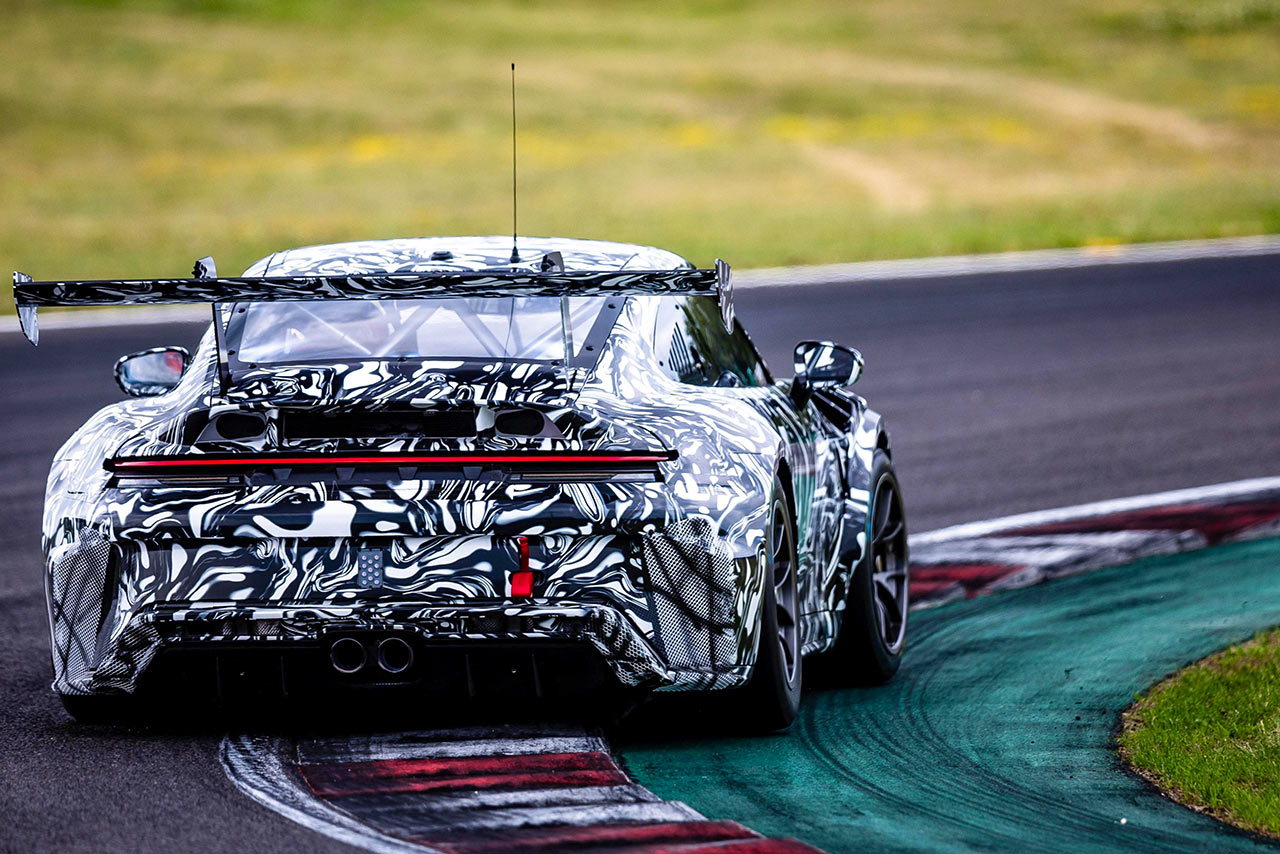 ポルシェ911 GT3カップカーテスト車両