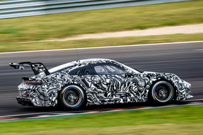 ポルシェ911 GT3カップカーテスト車両