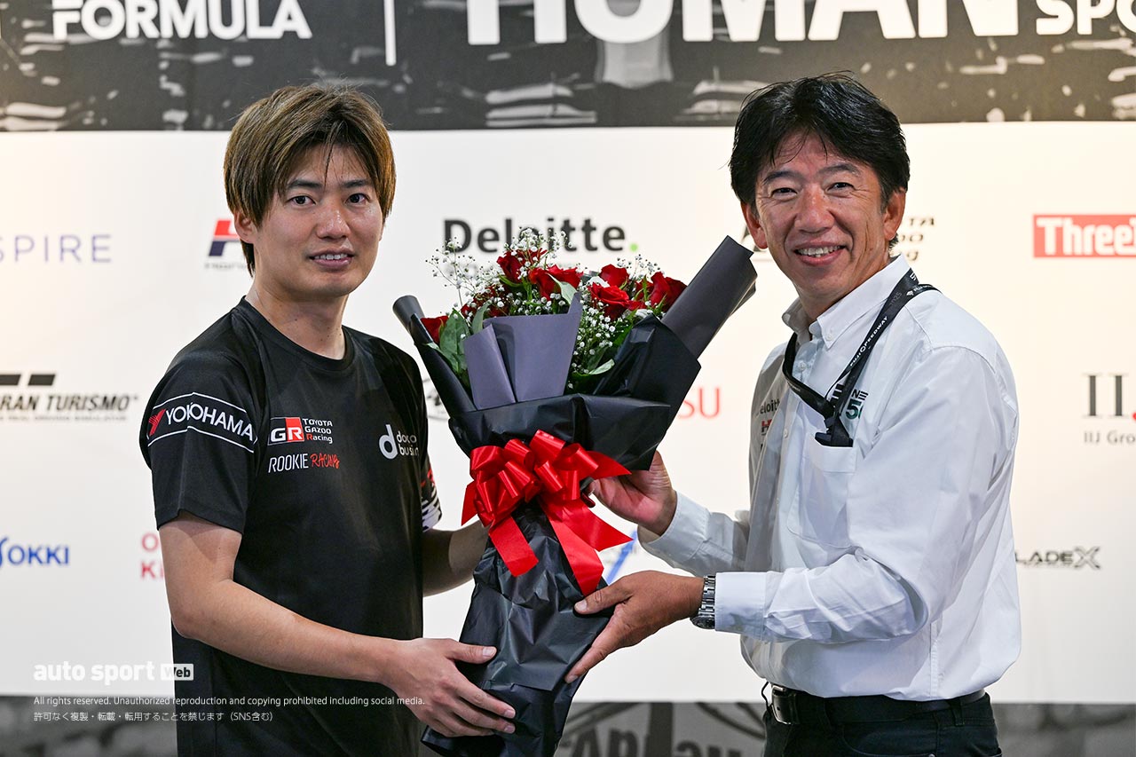 フォーミュラ引退への熱い思いとチーム、オーナーへの感謝があふれる。大嶋和也、涙のSF参戦100戦記者会見全文