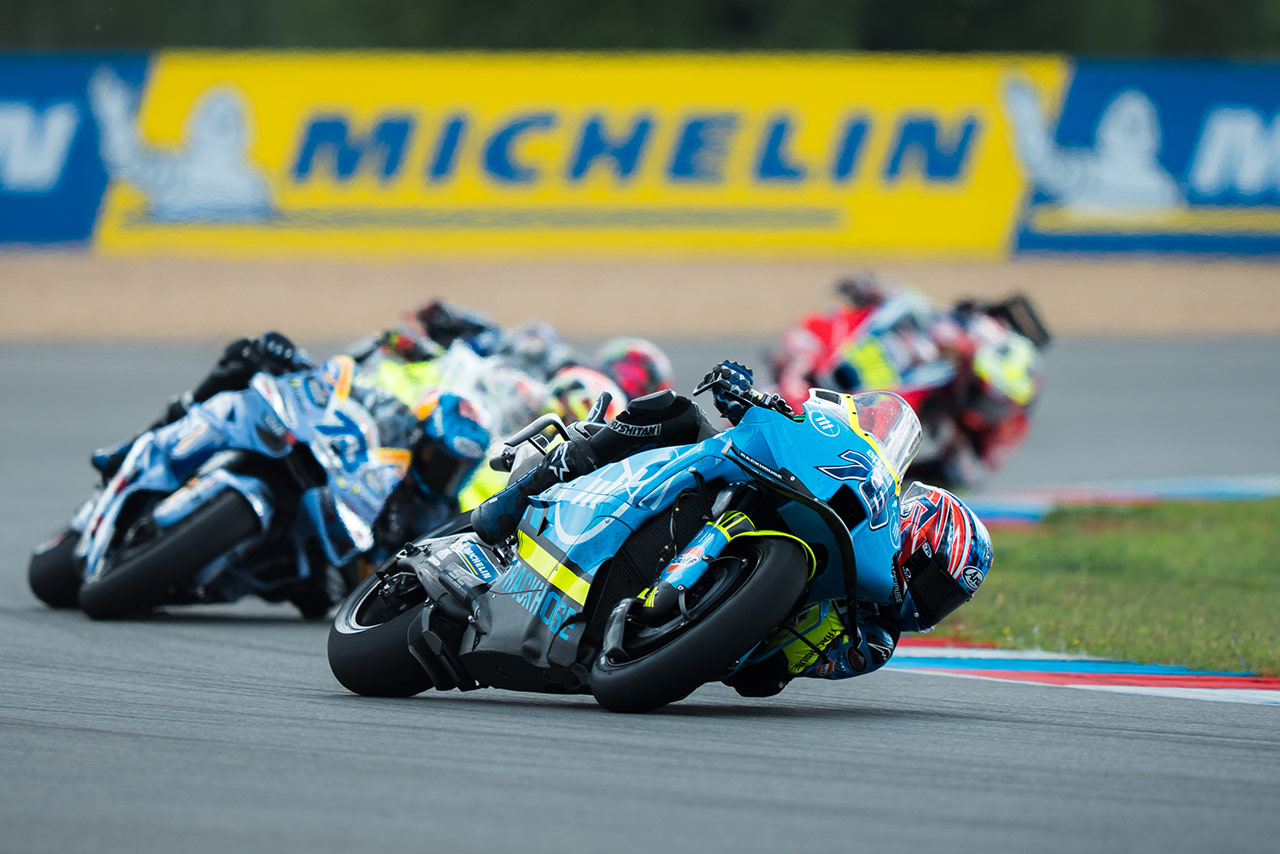 小椋藍、ほぼ単独走行のスプリントに「良い位置で戦うにはコンマ2、3秒が必要」／第12戦チェコGP