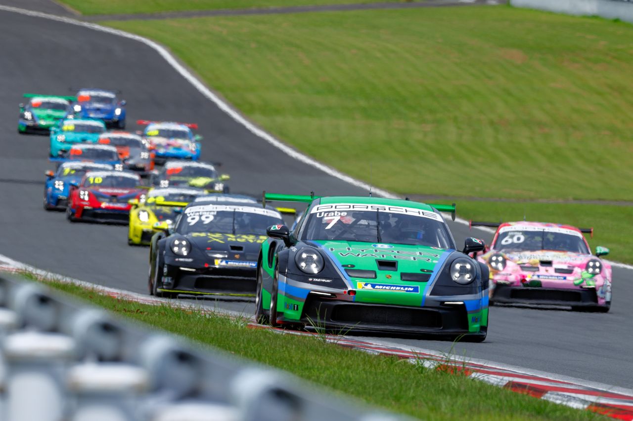 ポルシェカレラカップジャパン2025　第6戦富士　決勝レポート