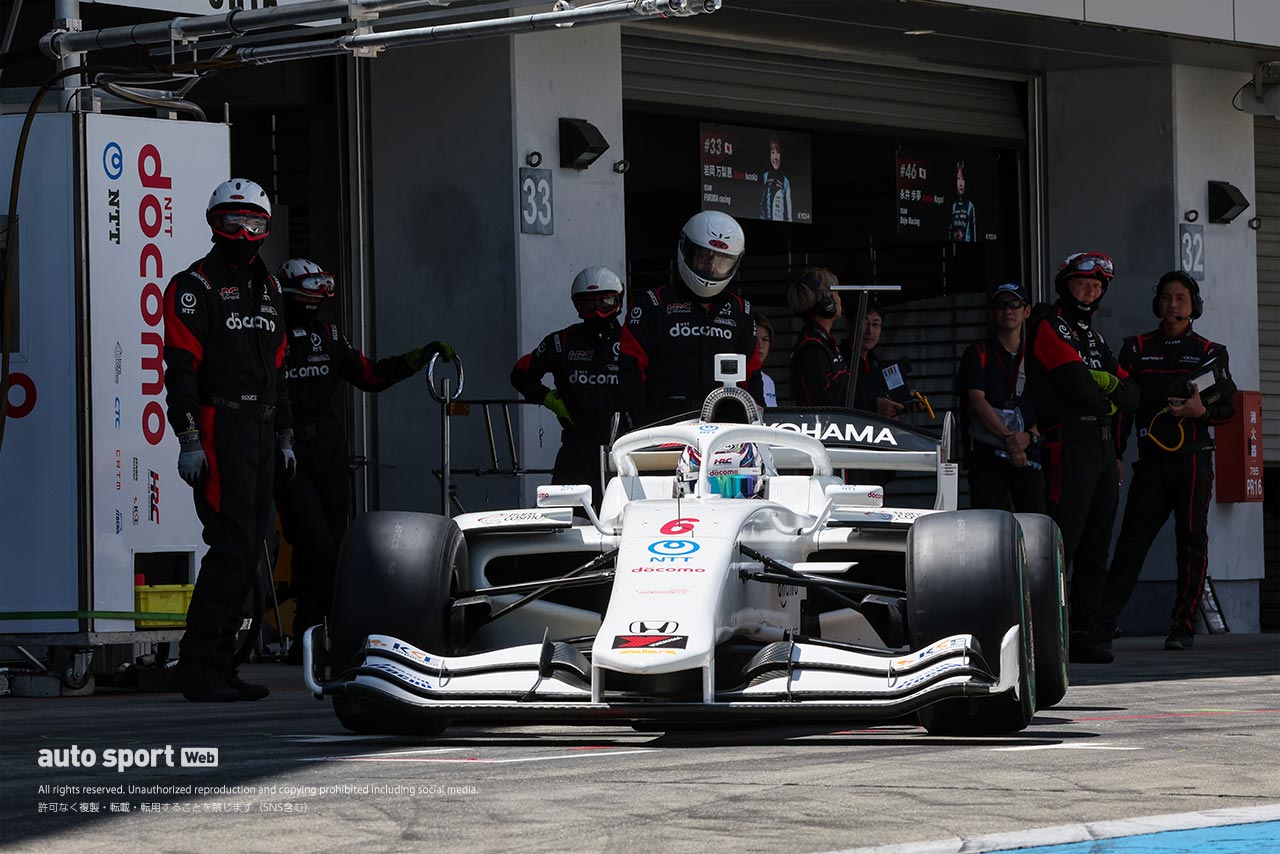 スーパーフォーミュラ第7戦富士は坪井翔が本人も驚きのポールポジションを獲得。太田格之進、佐藤蓮が続く