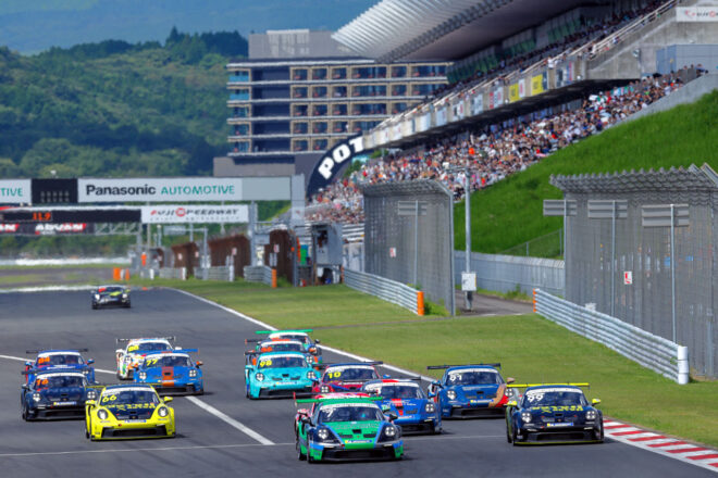 ポルシェカレラカップジャパン2025　第7戦富士　決勝レポート