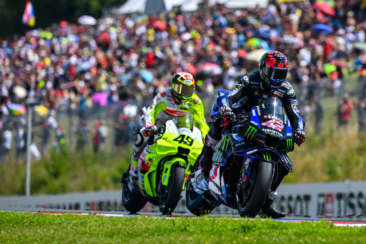 6位入賞のクアルタラロ「最初の5周が大変」リンスはポイント圏内を死守／第12戦チェコGP