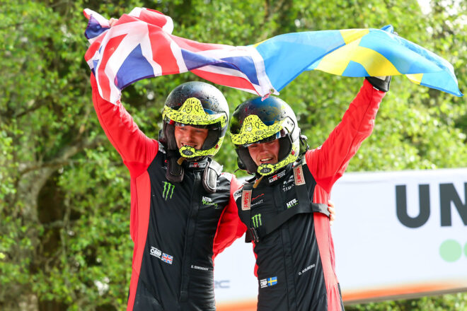 トヨタがWRC通算100勝達成。カンクネン、最後まで快走見せたソルベルグを称賛「うまく自分をコントロールした」