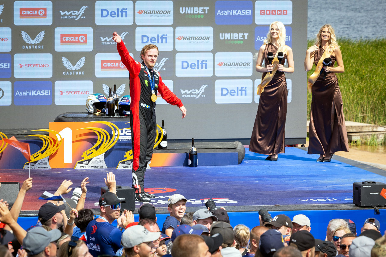 オリバー・ソルベルグが悲願のWRC初優勝「この瞬間のために努力を続けてきた」／第8戦エストニア・デイ4コメント