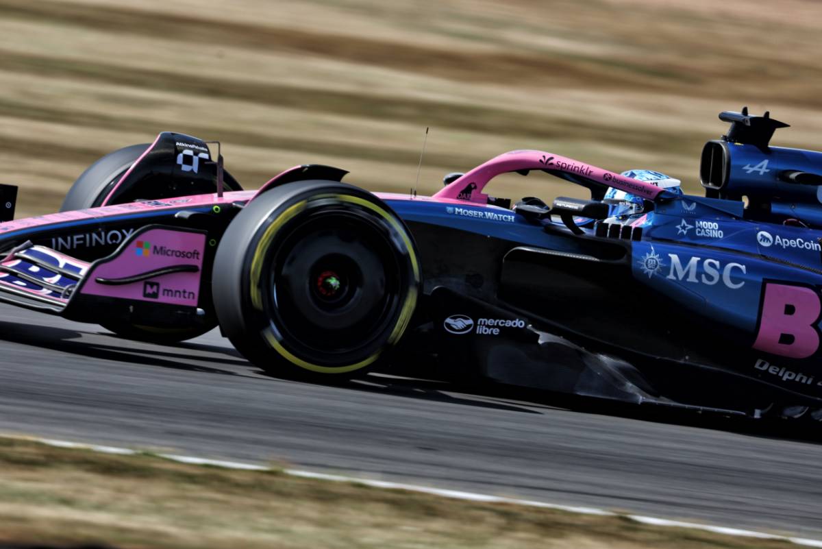 2025年F1第12戦イギリスGP　ピエール・ガスリー（アルピーヌ）