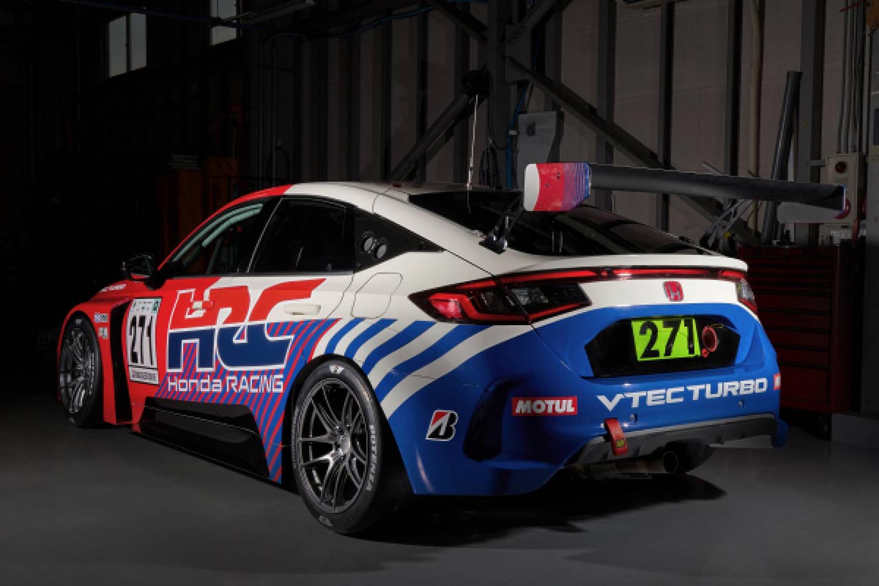 Team HRCがスーパー耐久第5戦オートポリスから登場する『シビック・タイプR HRCコンセプト』の概要を発表。TCRがベース車に