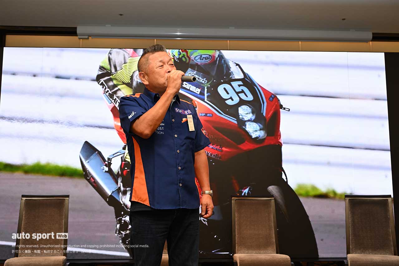 現役最後の鈴鹿8耐に挑む生形秀之が参戦記念パーティーを開催。静岡市長へ表敬訪問も