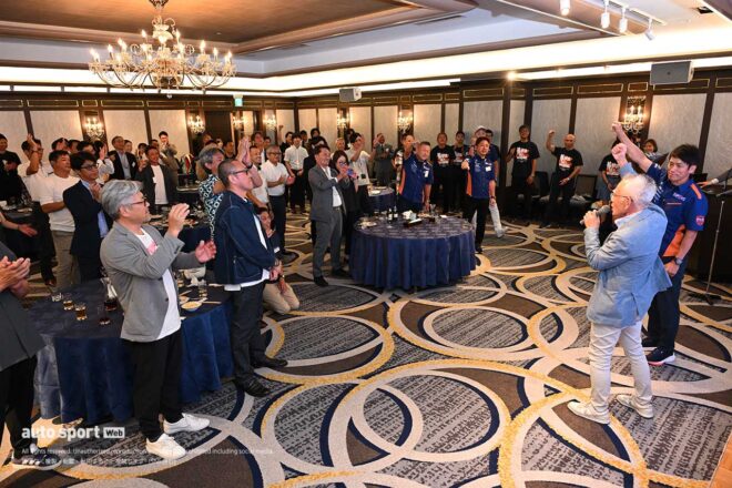 現役最後の鈴鹿8耐に挑む生形秀之が参戦記念パーティーを開催。静岡市長へ表敬訪問も