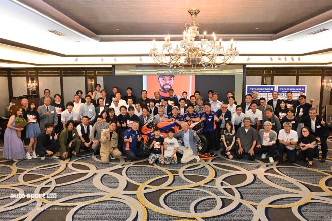 現役最後の鈴鹿8耐に挑む生形秀之が参戦記念パーティーを開催。静岡市長へ表敬訪問も