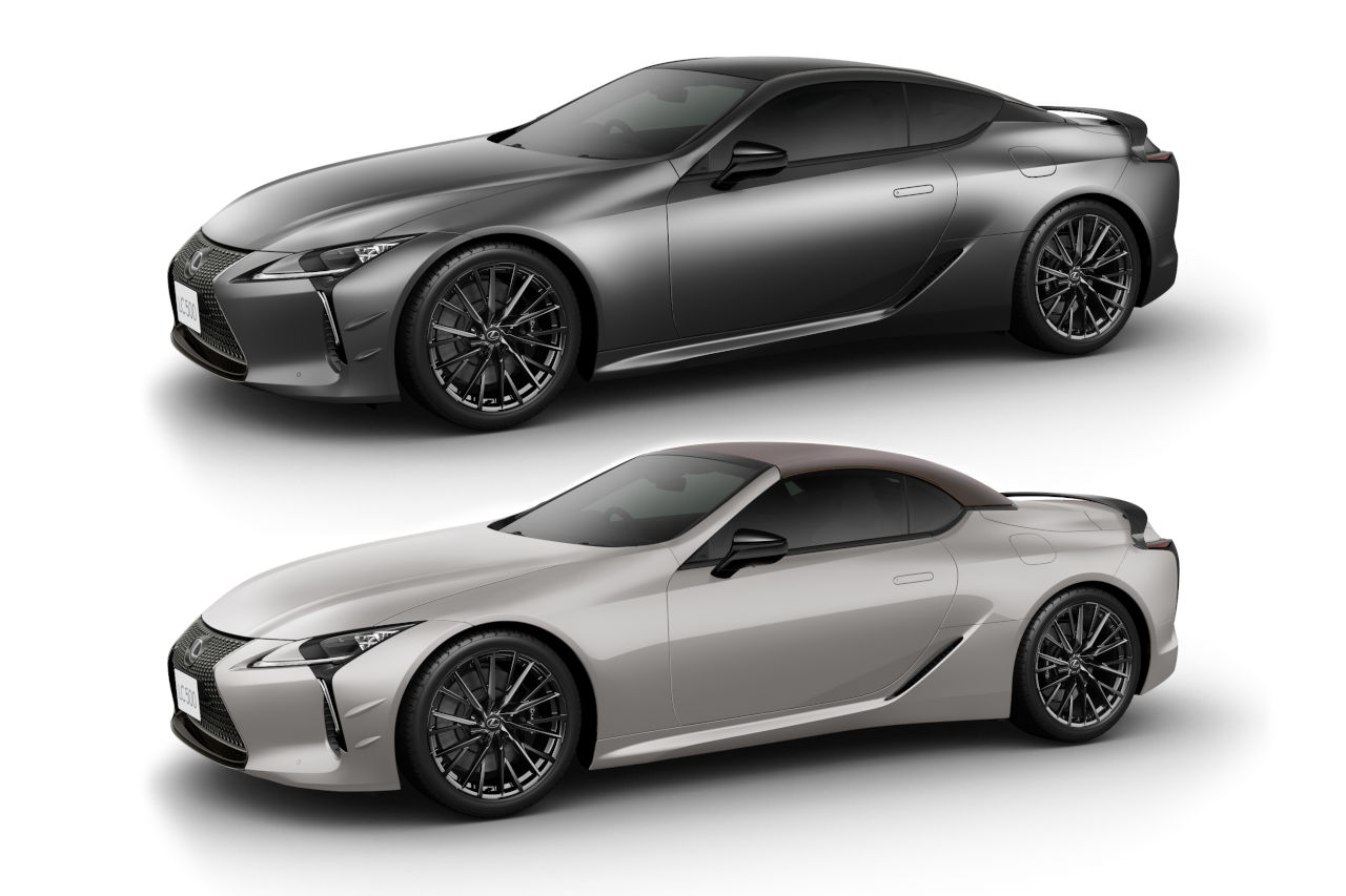 レクサス旗艦『LC』が一部改良。固定ウイング採用の特別仕様車“ピナクル”は抽選販売に