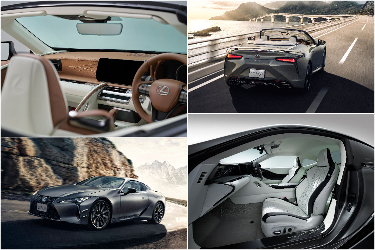 レクサス旗艦『LC』が一部改良。固定ウイング採用の特別仕様車“ピナクル”は抽選販売に