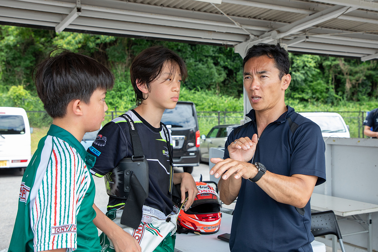 HRSの佐藤琢磨プリンシパル