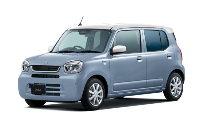 マツダ、軽乗用車『キャロル』の改良モデルを発売。内外装デザインを一部変更し燃費も向上