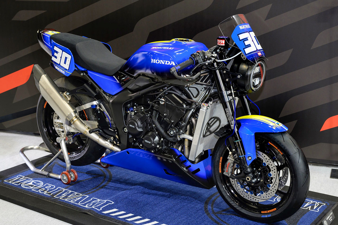 鈴鹿8耐で『CB1000Fコンセプト』の走りを初披露。前夜祭で新旧3台の“CB”によるデモ走行決定