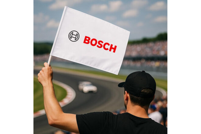 本山哲と余郷敦がゲスト。ボッシュ横浜本社でスーパーGT第4戦のパブリックビューイングの開催が決定