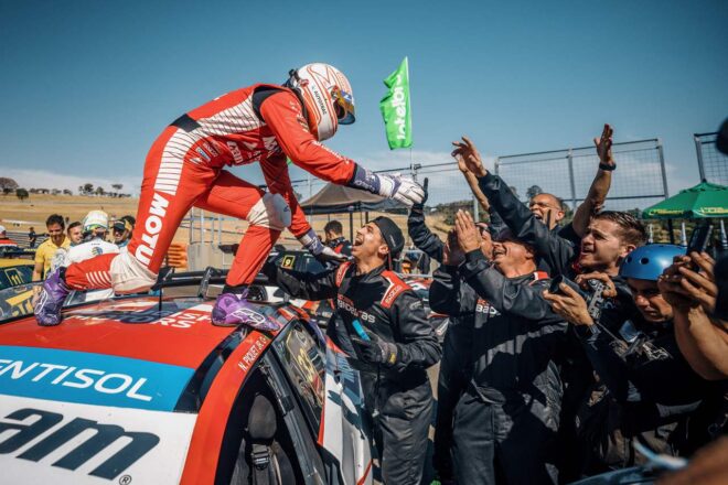 SUV新時代を席巻するミツビシ、ピケJr.初優勝でフィッティパルディ“代表”と表彰台へ／SCB第4戦
