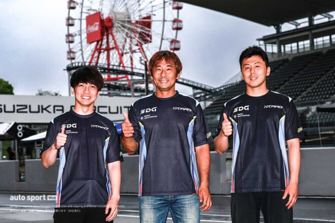鈴鹿8耐でトップ10を狙うプライベーターSANMEI Team TARO PLUSONE with SDG。関口、亀井、中村のトリオで参戦